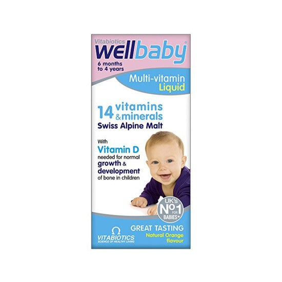 Wellbaby MultiVitamin Liquid 150ml 800derma