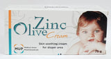 Zinc Olive Cream (Softens Skin, Care & Protection) 2.63 Oz (75 Grams)