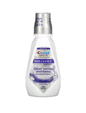 Crest 3D White, Brilliance Whitening Mouthwash, Alcohol Free, Clean Mint, 16.9 fl oz (500 ml)