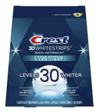 CREST 3D WHITESTRIPS 1 HOUR EXPRESS + LED LIGHT 38 STRIPS=19 TREATMENTS