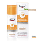 Eucerin Sun Photoaging Control Tinted Gel-Cream Sunscreen SPF50+ Medium 50ml