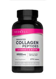 NeoCell Grassfed Collagen Peptides + Vitamin C + Biotin 270 Tablets