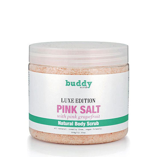 Buddy Scrub Luxe Himalayan Pink Salt Nourishing And Moisturizing Body Scrub