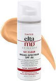 ELTA MD UV Clear Facial Sunscreen SPF 46, Tinted - for Skin Types prone to Acne, Rosacea and Hyperpigmentation