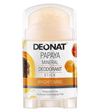 Deonate Papaya Mineral Deodorant Stick  100G