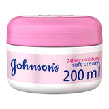 Johnson & Johnson 24Hr Moist Soft Cream 200Ml