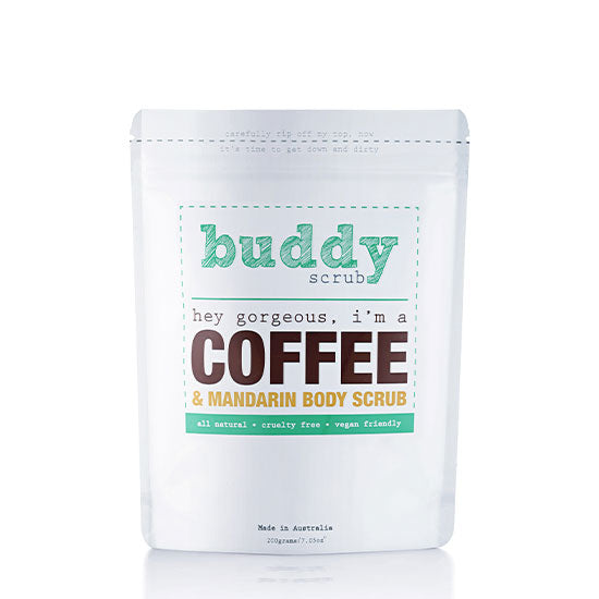 Buddy Scrub Coffee & Mandarin Nourishing And Moisturizing Natural Body Scrub 200g