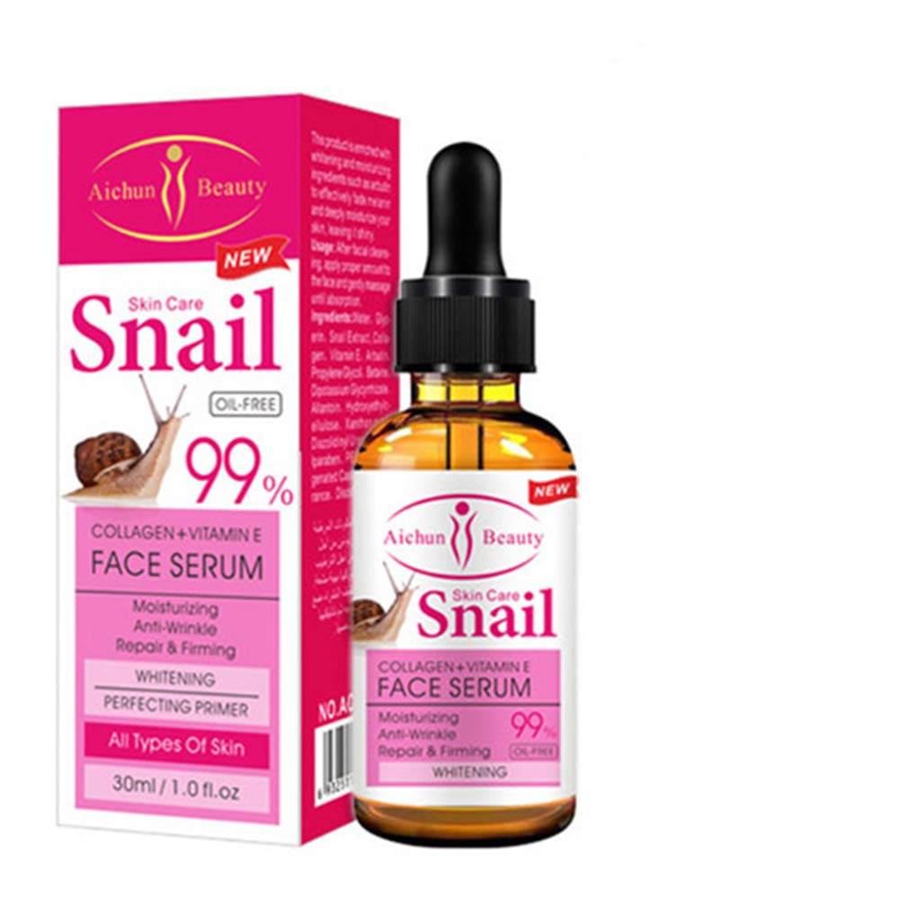 Aichun Beauty Snail Collagen+Vit E Face Serum 30Ml