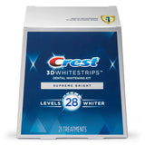 Crest 3D Whitestrips Supreme Bright 42 Strips/21 Treatments