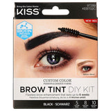 Kiss Eyebrow Tint Diy Kit Black Kebt02C