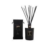 Teatro Gift Set Rose Oud Sticks 1500ml Shiny Black Vase
