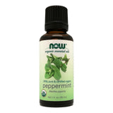 Now Organic Peppermint Oil 30Ml