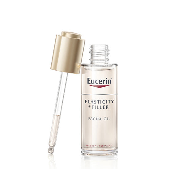 Eucerin Hyaluron Filler + Elasticity Dry Touch Facial Oil 30ml Anti Aging