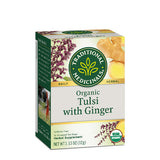 Traditional Medicinals Tulsi With Ginger 16 Teabags