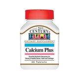 21st Century Calcium Plus 30 Caplets