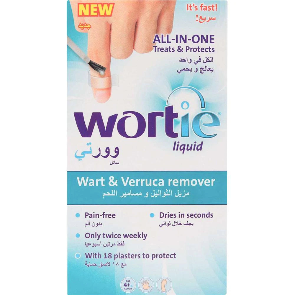 Wortie Liquid Wart&Verruca Remover 5Ml