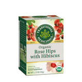 Traditional Medicinals Rose Hips With Hibiscus 16 Teabags