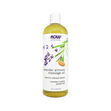 Now Solutions, Lavender Almond Massage Oil 16 fl oz. / 473 ml