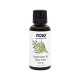 Now Essential Oils, Lavender & Tea Tree Oil Blend 60/40 100% Pure 1 Fl. Oz.