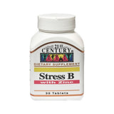 21st Century Stress B With Zinc 30 Tablets