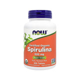 Now Foods Organic Spirulina 500 mg 200 Tablets