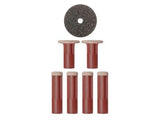 PMD Replacement Discs – Red Coarse - 6pcs